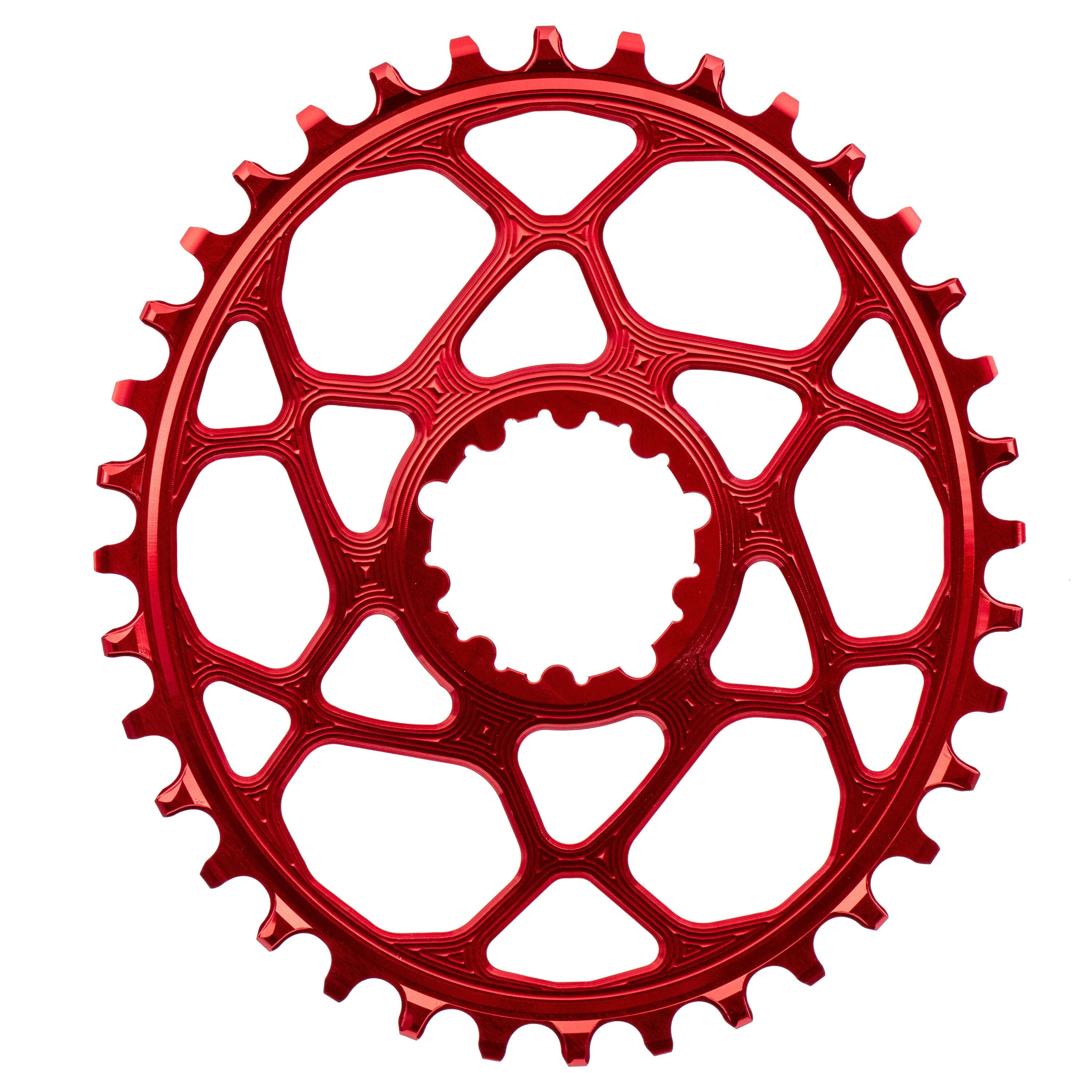 Absolute Black Sram Direct Mount Narrow Wide oval chainring - image 4