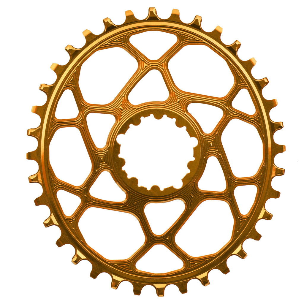 Absolute Black Sram Direct Mount Narrow Wide oval chainring - image 3